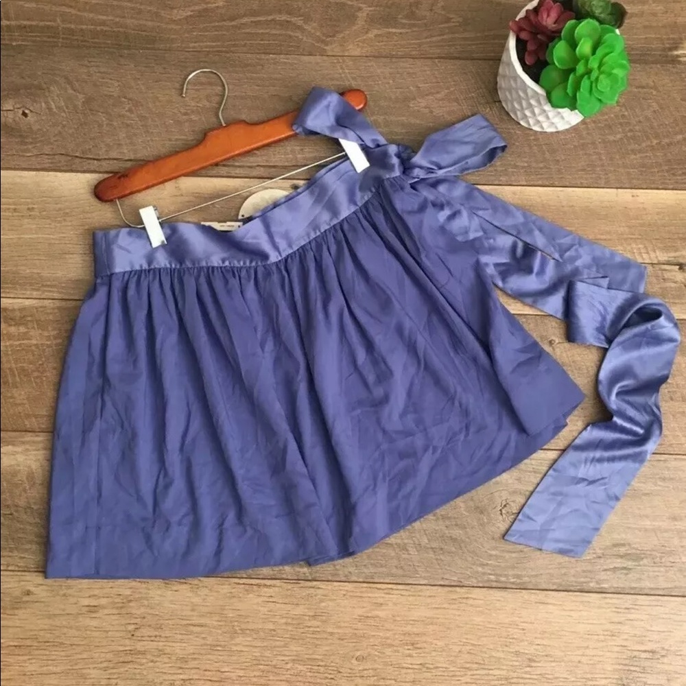 BCBGeneration mini skirt seabreeze waist tie 6